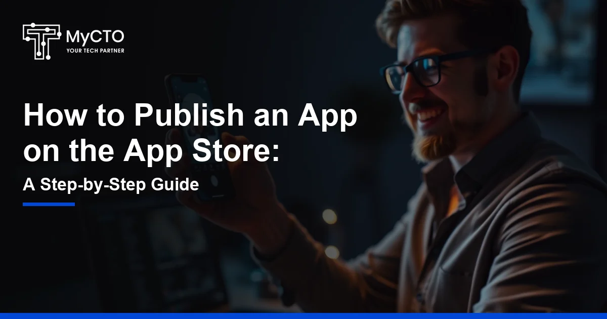 An iPhone showing an app's product page on the App Store, resting on a desk next to a MacBook